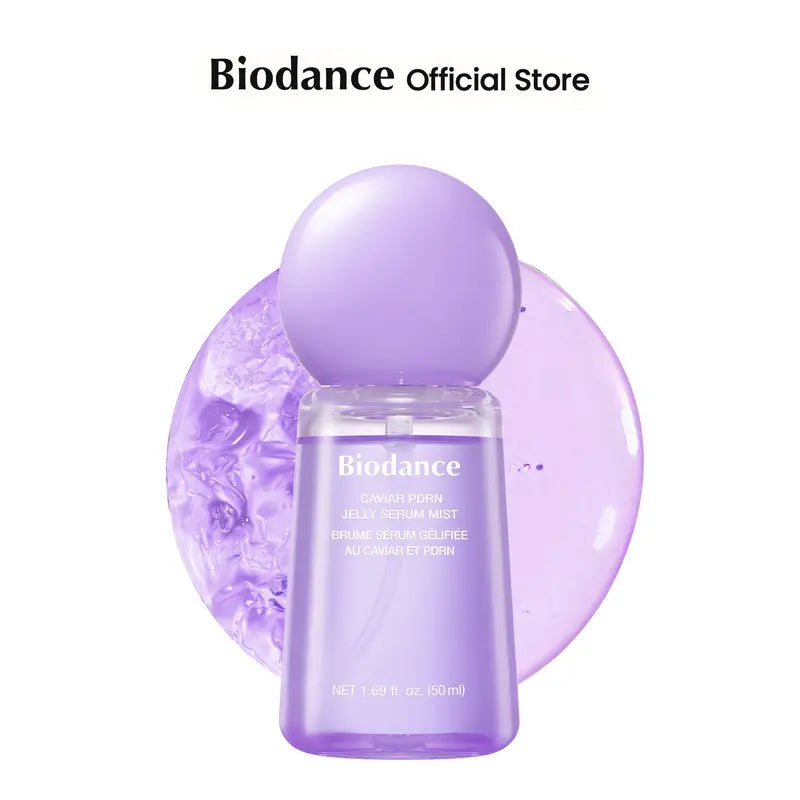 Biodance Collagen PDRN Jelly Serum Mist - Advanced Jelly-to-Mist Skincare Spray for Instant Glass Skin Glow, 24-Hour Hydration, Pore Minimization, and Enhanced Skin Barrier Recovery