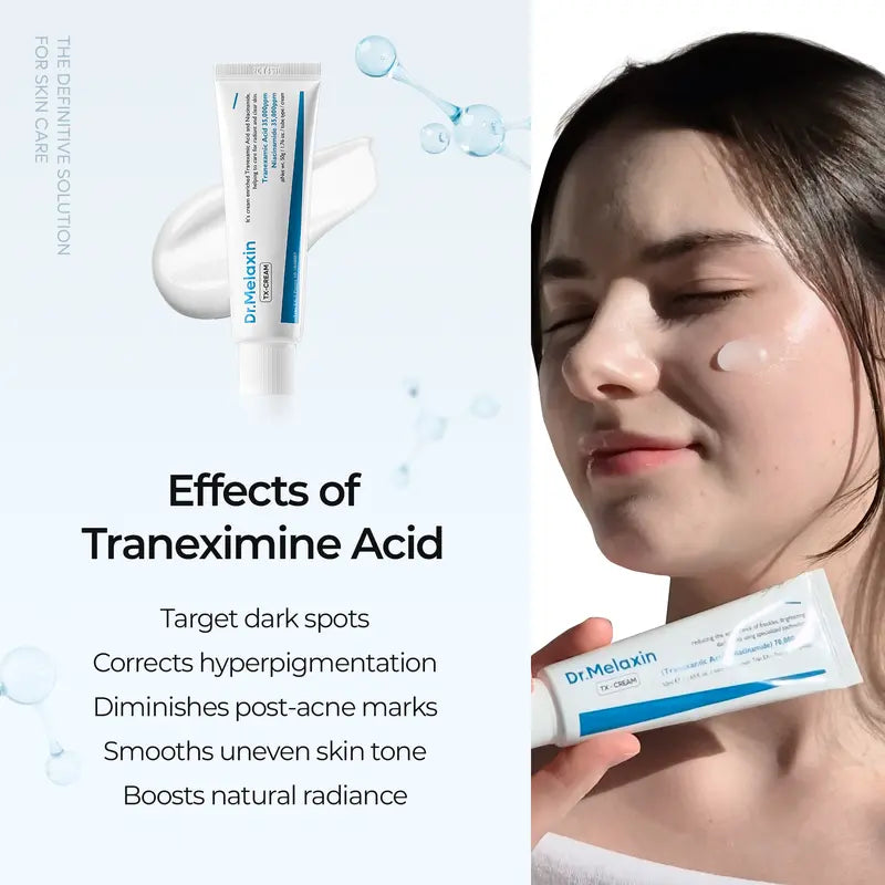Dr. Melaxin TXA Cream 50ml - Tranexamic Acid & Niacinamide for Dark Spot and Hyperpigmentation Treatment