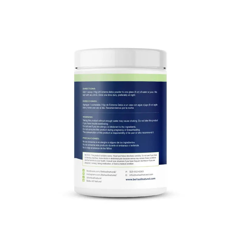Bella All Natural Colon Cleanse - 400 Grams